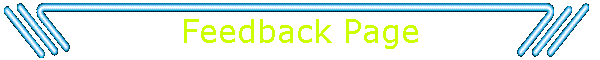 Feedback Page