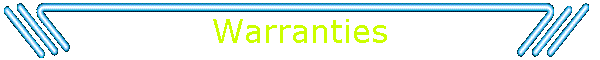 Warranties